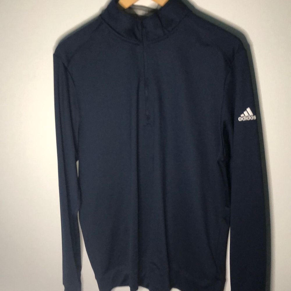 EUC Adidas men’s navy blue pullover size medium